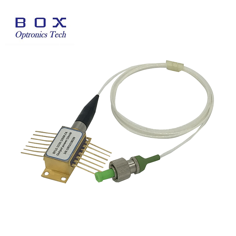 1550nm 40mW 600Khz DFB Butterfly Package Laserska dioda z ozko črto